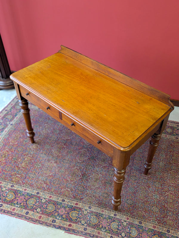 Antique Victorian Mahogany Writing Table Desk