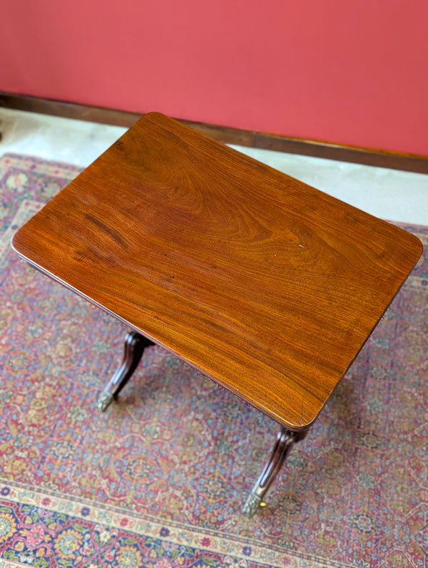 Antique Mid 19th Century Mahogany Occasional Table / Library Table