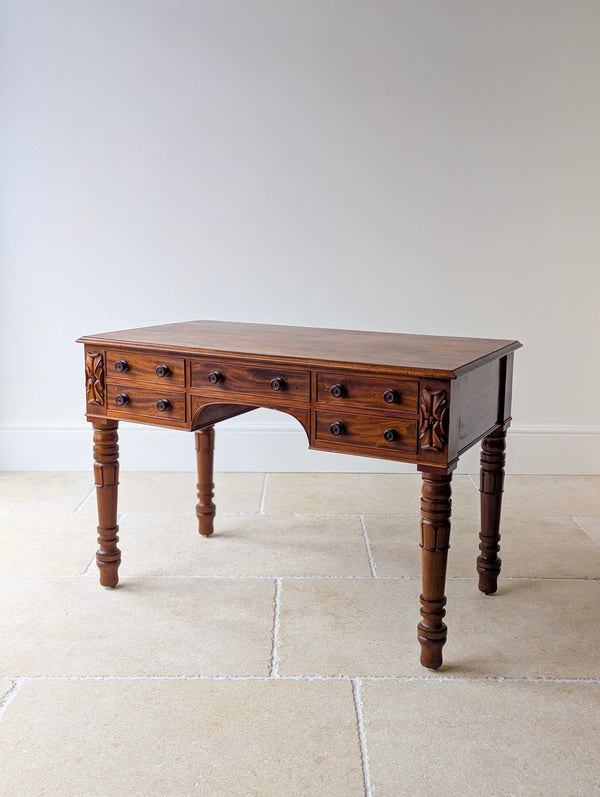 Antique William IV Mahogany Writing Table c.1835