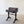 Load image into Gallery viewer, Antique ebonized wood bonheur du jour featuring gilt highlights and a pierced brass gallery and four drawers on scrolled feet.
