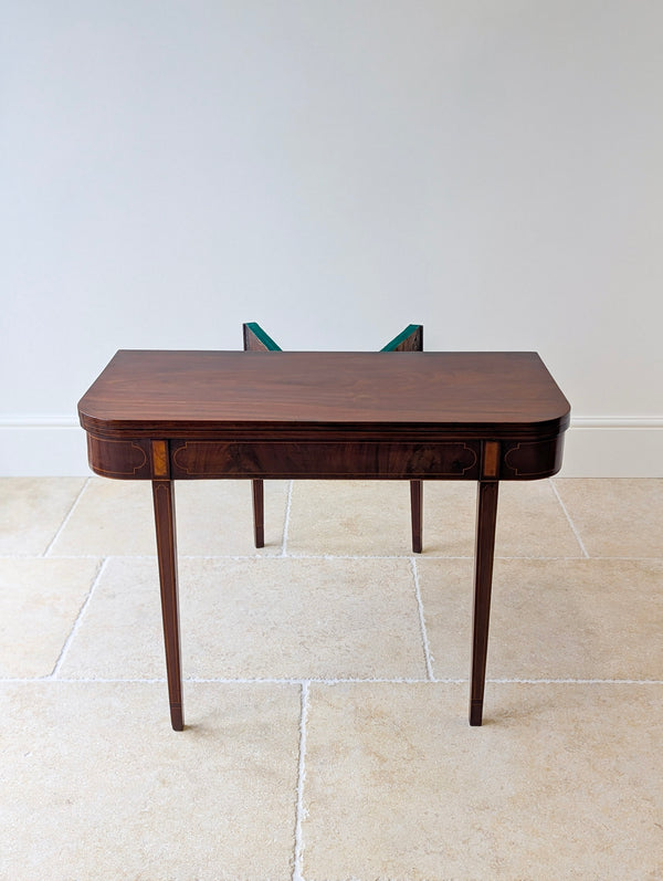 Antique George III Mahogany Tea Table c.1790