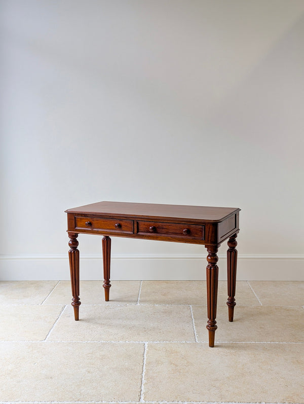Antique Victorian Mahogany Writing Table c.1870
