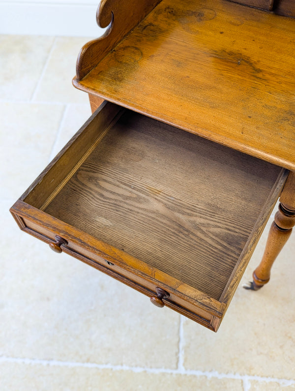 Antique Victorian Oak Dressing / Grooming Stand c.1880