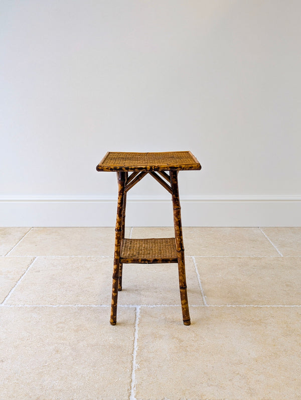 Antique Victorian Bamboo Occasional Table c.1890