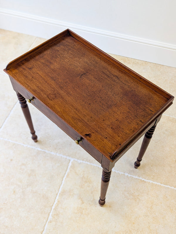 Antique Early Victorian Mahogany Writing Table c.1850