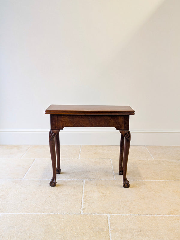 Antique Regency Mahogany Fold-Over Tea Table c.1810