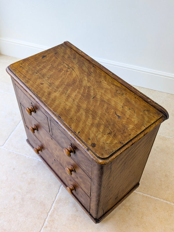 Antique Victorian Scumbled Pine Chest of Drawers c.1860