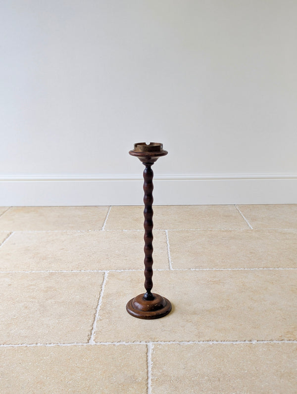Antique Edwardian Walnut Smoking Stand c.1910
