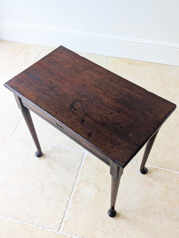 Antique Georgian Mahogany Side Table c.1750