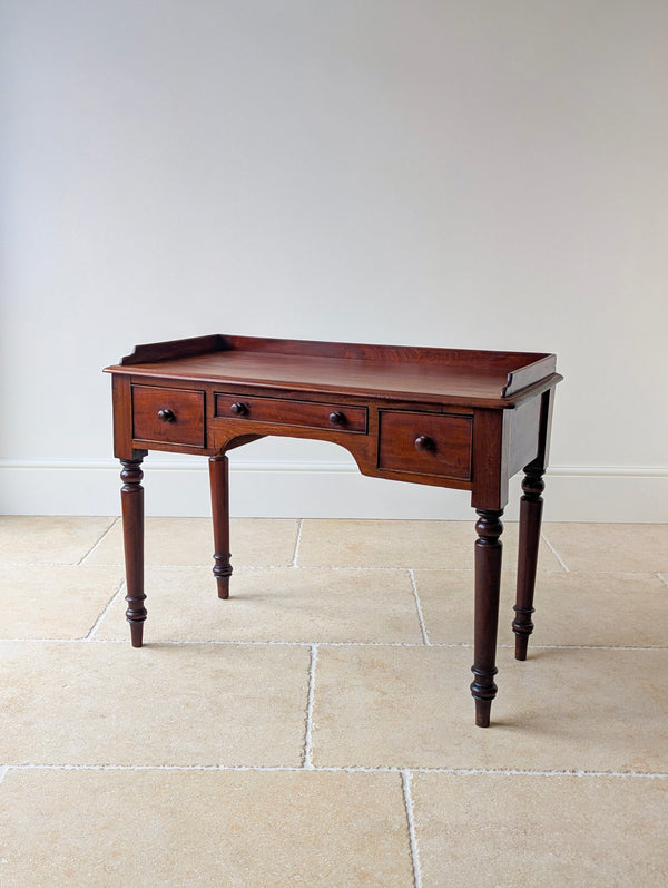 Antique Victorian Mahogany Writing Table c.1890