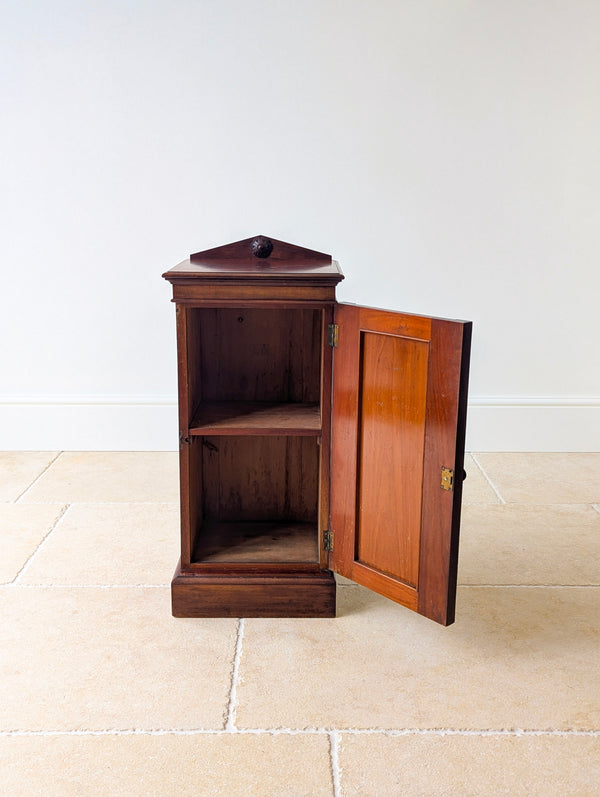 Antique Victorian Mahogany Bedside Cupboard c.1880