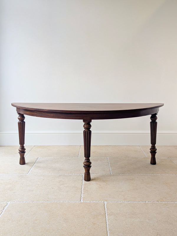 Antique Victorian Mahogany Console Table c.1870
