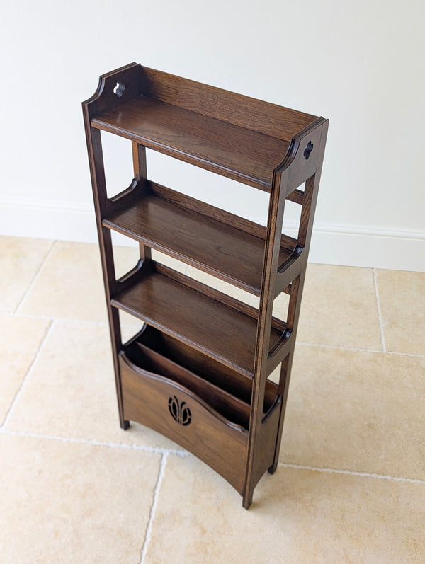 Antique Arts & Crafts Oak Bookcase c.1920