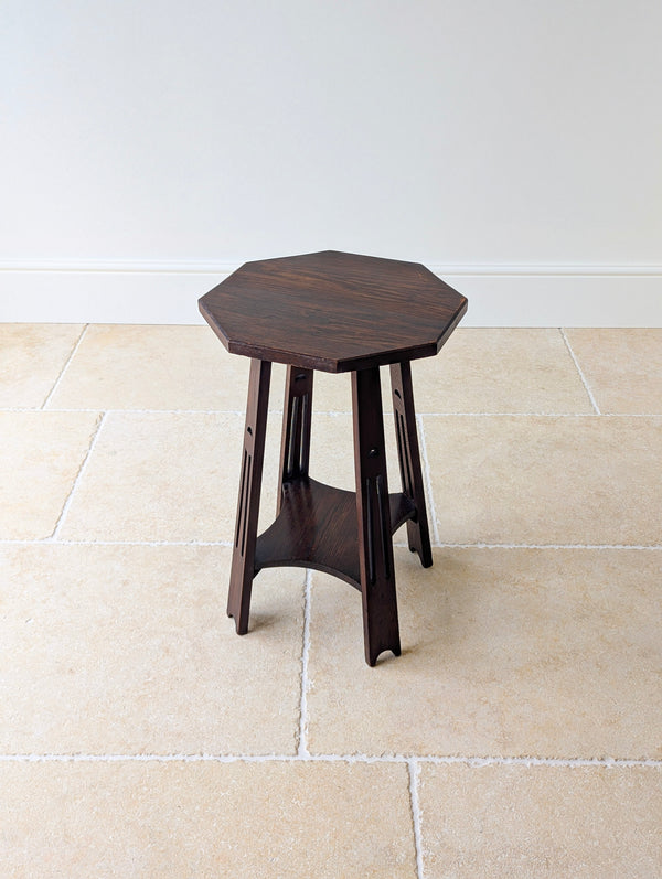 Antique Arts & Crafts Oak Occasional Table c.1900