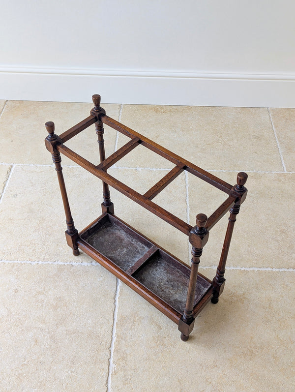 Antique Victorian Mahogany Stick Stand c.1890