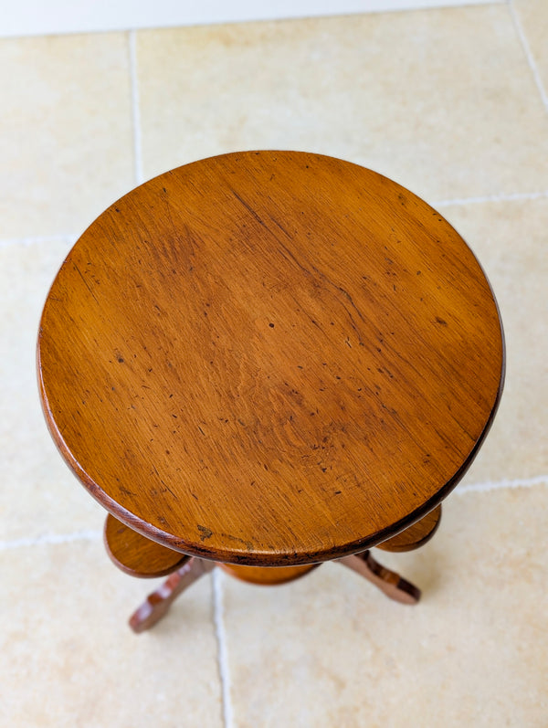 Antique Early 20th Century Beech Occasional Table c.1920