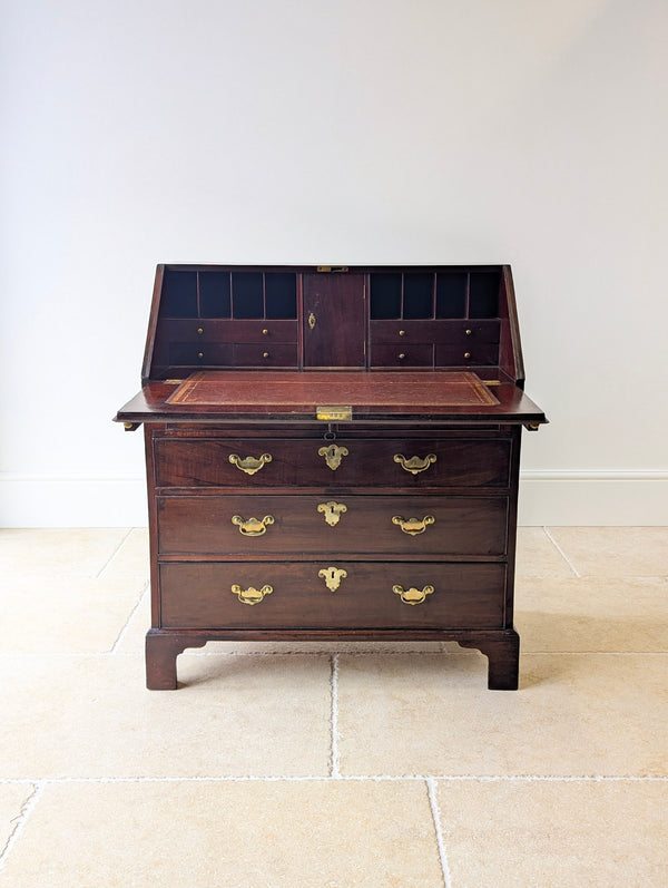 Antique George III Mahogany Bureau c.1770