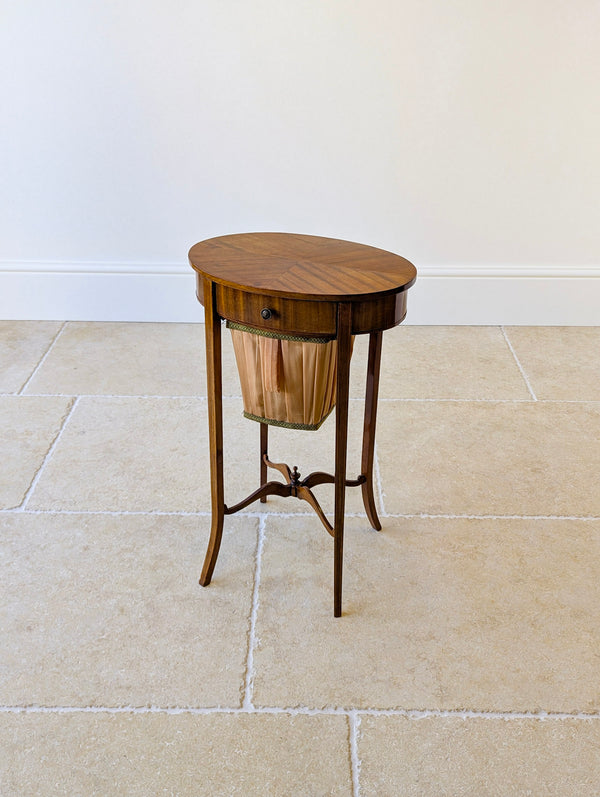 Antique Edwardian Mahogany Work Table c.1910