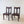 Load image into Gallery viewer, Antique Edwardian Gothic Revival Oak Church Chairs c.1911
