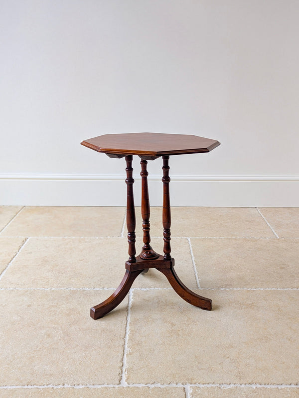 Antique Regency Mahogany Octagonal Occasional Table c.1820