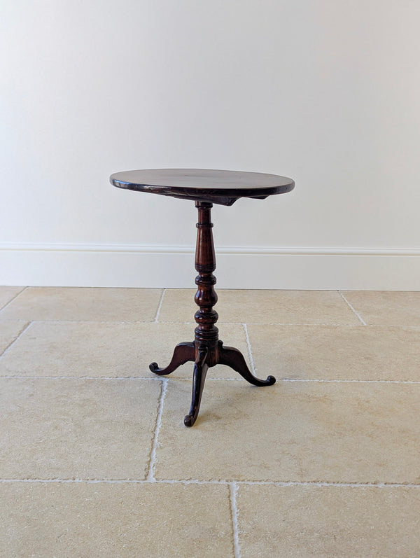 Antique George III Mahogany Tilt-Top Tripod Table c.1780