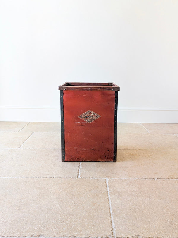 Antique Edwardian Industrial Mill Bin c.1910
