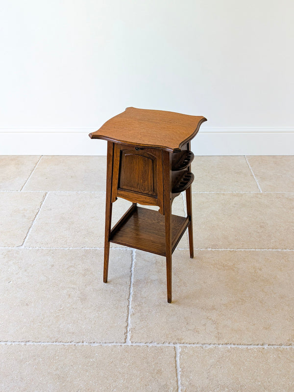 Antique Arts & Crafts Oak Occasional Table c.1900