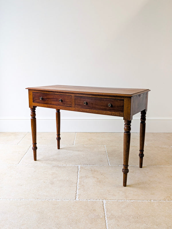 Antique Mid-Victorian Mahogany Writing Table c.1860