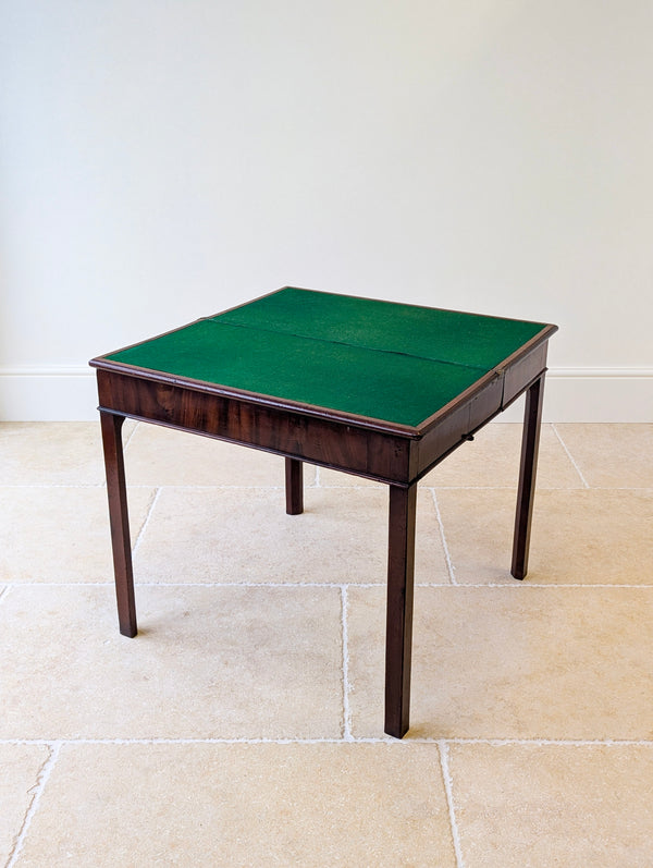 Antique Regency Mahogany Card Table c.1820