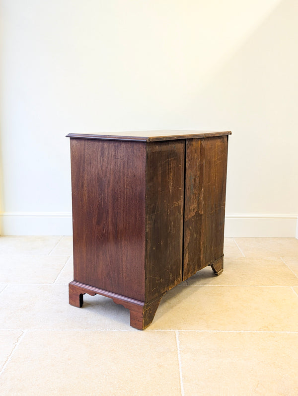 Antique Late Georgian Satin Birch Chest of Drawers c.1810