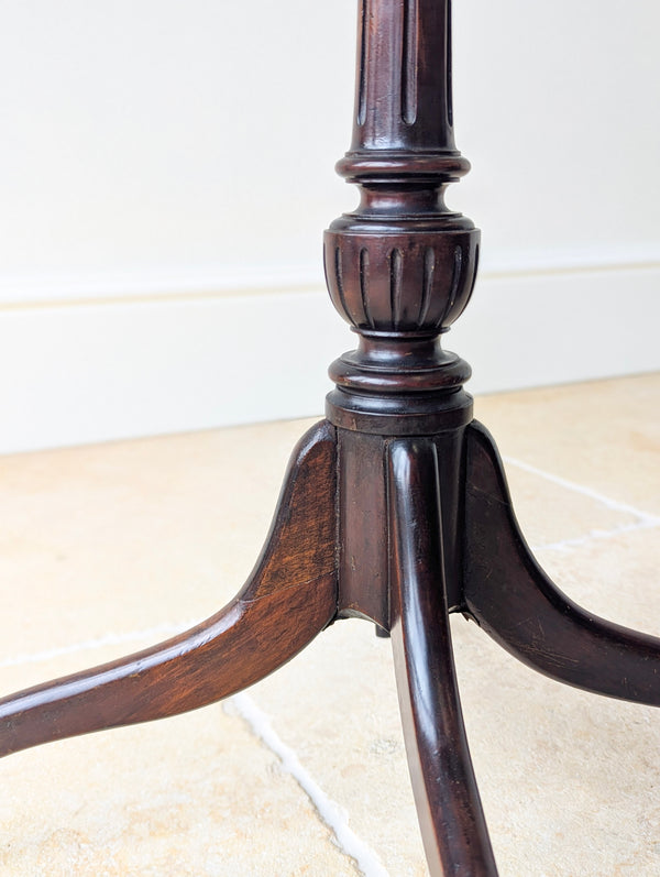 Antique Georgian Walnut Torchère c.1820