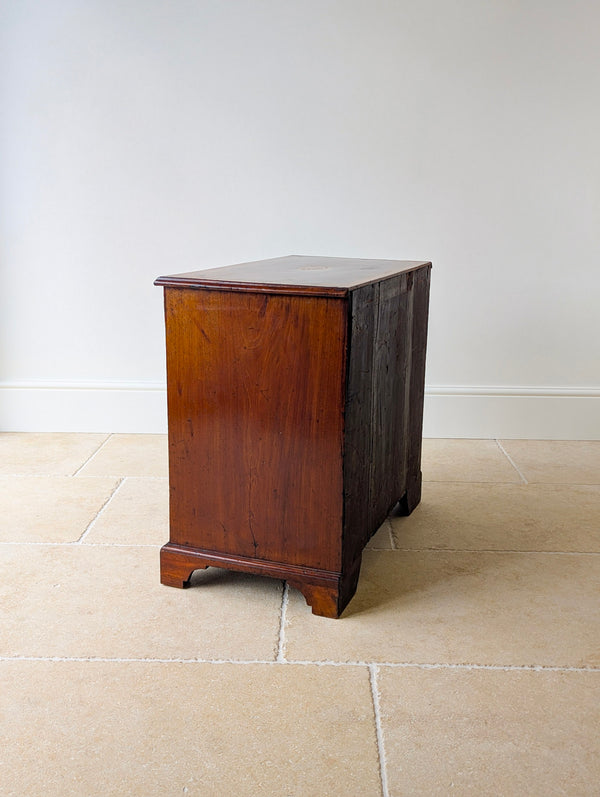 Antique Georgian Sheraton Mahogany Kneehole Desk c.1790
