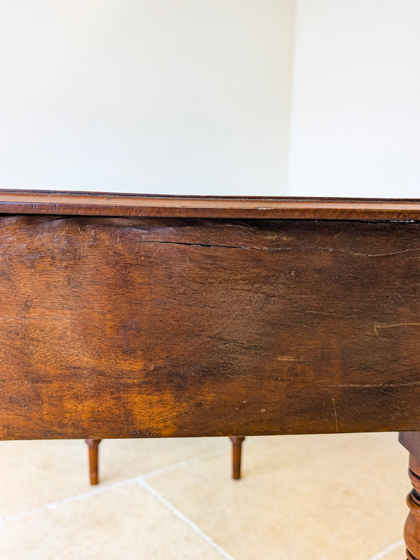 Antique Mid-Victorian Mahogany Writing Table c.1860