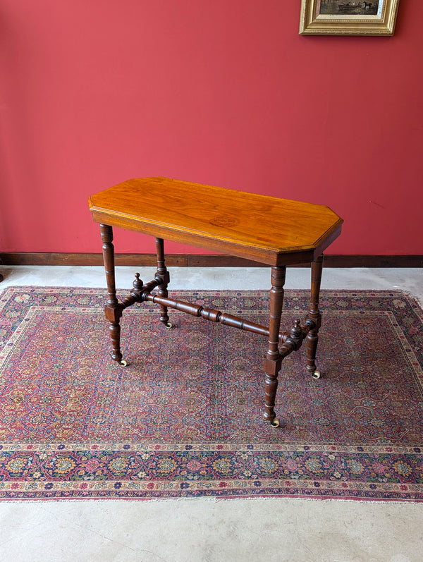 Antique Victorian Mahogany Aesthetic Movement Occasional Table