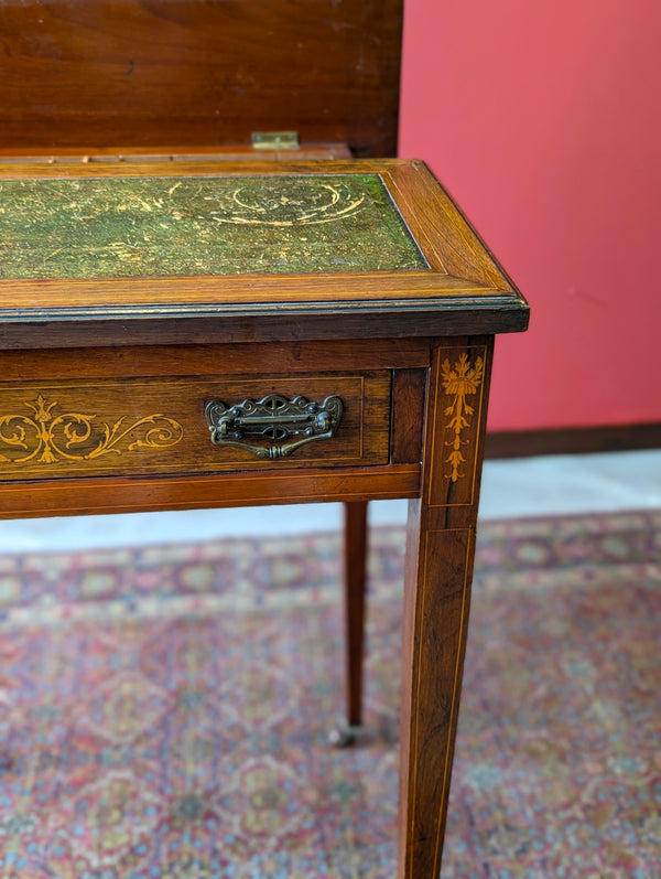 Antique Victorian Mahogany Metamorphic Writing Desk