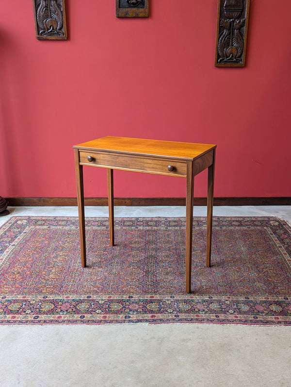 Mid Century Teak Side Table / Small Desk by Younger