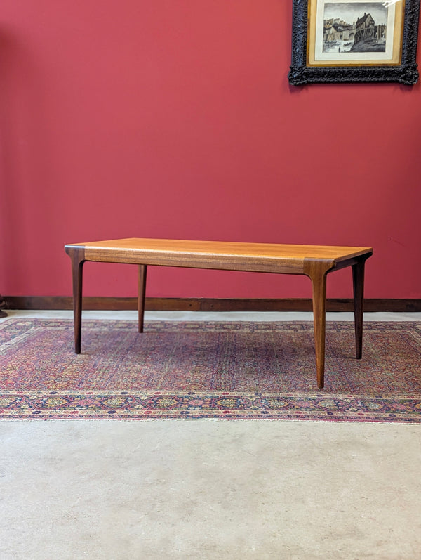 Mid Century 1960’s Long Teak Coffee Table