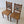 Load image into Gallery viewer, Antique Victorian Oak Side Chairs with Ceramic Tile Backs c.1890

