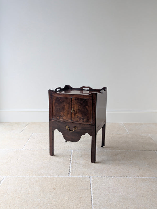 Antique George III Mahogany Bedside Commode c.1800