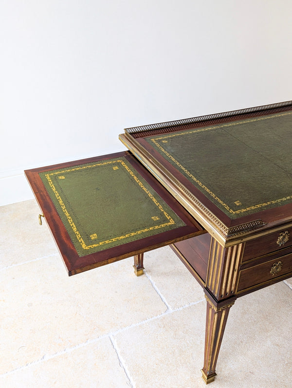 Antique Edwardian Louis XVI Style Mahogany Writing Desk by Spillman & Co. c.1910