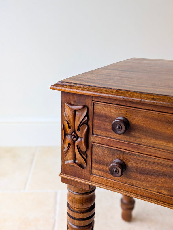 Antique William IV Mahogany Writing Table c.1835