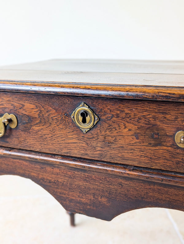 Antique Early 18th Century Oak Side Table c.1710