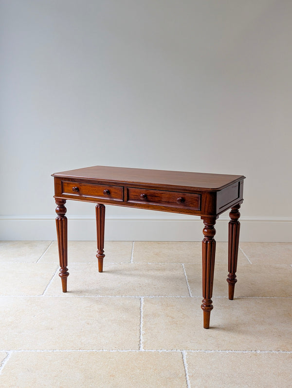 Antique Victorian Mahogany Writing Table c.1870