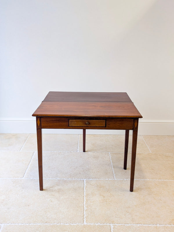 Antique Late Georgian Mahogany Tea Table c.1800