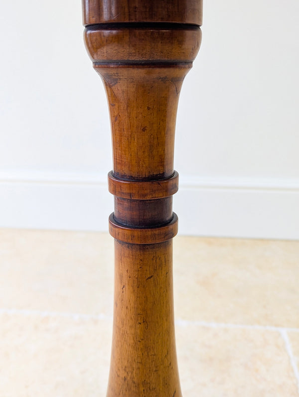 Antique Regency Mahogany and Beech Tilt-Top Wine Table c.1830