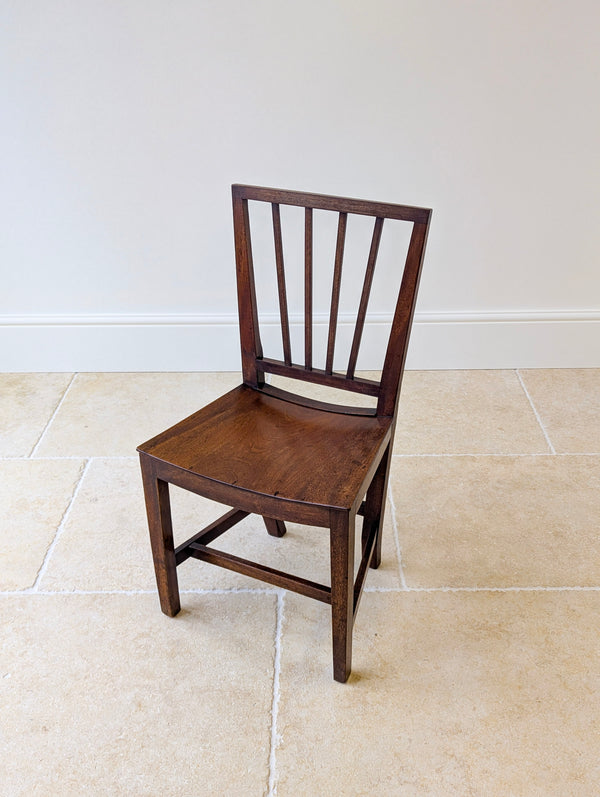 Antique Victorian Oak Vernacular Side Chair c.1850