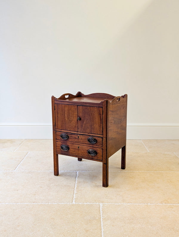 Antique George III Mahogany Bedside Commode c.1800