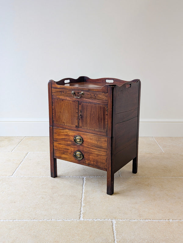 Antique Georgian Mahogany Bedside Commode c.1800