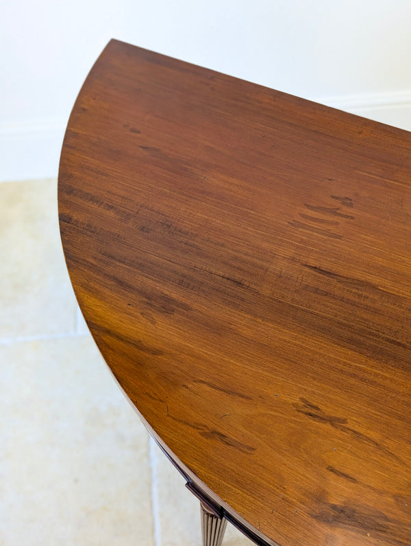 Antique Edwardian Mahogany Regency Style Console Table c.1905