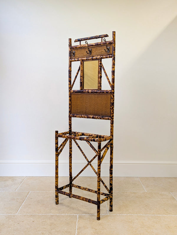 Antique Victorian Aesthetic Movement Bamboo Hall Stand c.1890